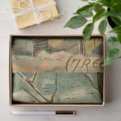 雪の中でクリスマスを迎える旧世界のお父さん|過去記事 薄葉紙 (ギフト)