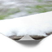 雪の中でチーズ ポスター (角)