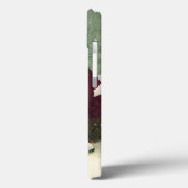 雪の中で子どもそりヴィンテージクリスマス Case-Mate iPhoneケース (裏面 / 左)