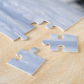 雪の中で栗のトレークナーのスタリオン ジグソーパズル (側面)