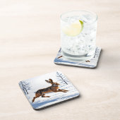 雪の中で無限のウサギの自由 コースター (右側)