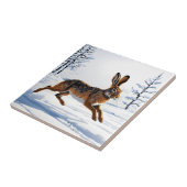 雪の中で無限のウサギの自由 タイル (側面)