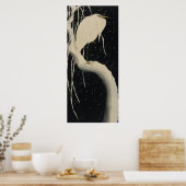 雪の中で鶴を打つ ポスター (キッチン)