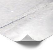 雪の中で20x16東ブルーバード踊り ポスター (角)