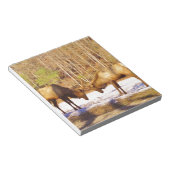 雪の中で2～2ブルエルク ノートパッド (アングル)