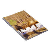 雪の中で2～2ブルエルク ノートブック (右側)