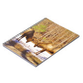 雪の中で2～2ブルエルク ノートブック (左側)