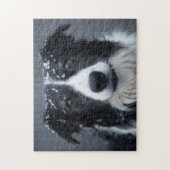 雪の中で ジグソーパズル (縦)