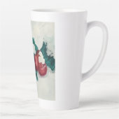 雪の中にホリー カフェラテマグ (右)