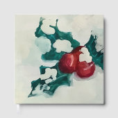 雪の中にホリー ゲストブック (正面)