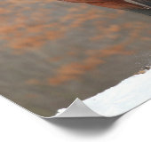 雪の中に立つベイアンダルチアンスタリオン ポスター (角)