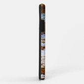 雪の中に茶色とクリームのミニチュアホース。 Case-Mate iPhoneケース (裏面/右)