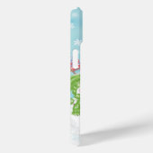 雪の中のかわいいクリスマス雪だるまファミリー Case-Mate iPhoneケース (裏面 / 右)