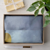 雪の中のイースターバニーと卵 薄葉紙 (ギフト)