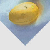 雪の中のイースターバニーと卵 薄葉紙 (詳細)