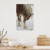 雪の中のカボチャ ポスター (キッチン)