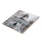 雪の中のガゼボ タイル (側面)