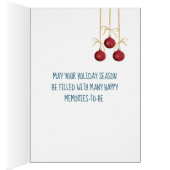 雪の中のクリスマスのホッキョクグマ (内側 (右))