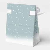 雪の中のクリスマスのホッキョクグマ フェイバーボックス (裏面サイド)