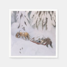 雪の中のクリスマスの旅 (キッテセン作)