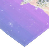 雪の中のクリスマスの馬 テーブルクロス (アングル)