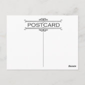 雪の中のクリスマスソング、1935年 ポストカード (裏面)