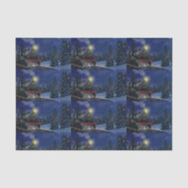 雪の中のクリスマストレイン 薄葉紙