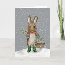 雪の中のグリーンの収集