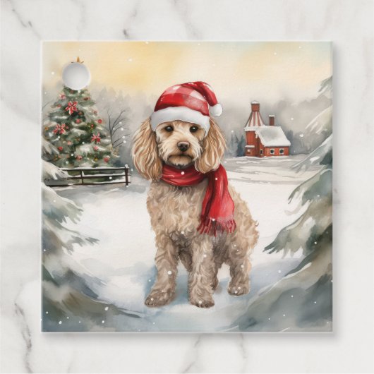 雪の中のコックポウ フェイバータグ (正面)