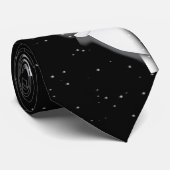 雪の中のサンタ ネクタイ (ロール)