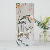 雪の中のスズメとツバキ安藤広重 (スタンド正面)