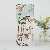 雪の中のスズメとツバメ (スタンド正面)