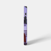 雪の中のタッカーiPhone 12ミニケース iPhoneケース (左側面)