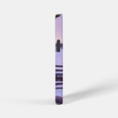 雪の中のタッカーiPhone 12ミニケース iPhoneケース (右側面)