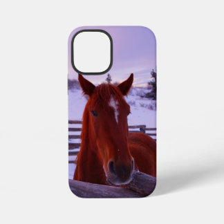 雪の中のタッカーiPhone 12ミニケース iPhone 12 Miniケース