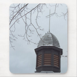 雪の中のタバナクルクロス – Martha's Vineyard マウスパッド