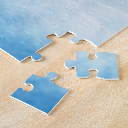 雪の中のダルマチアン犬クリスマスドッグハウス ジグソーパズル (側面)