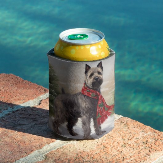 雪の中のチェサピーク犬 缶クーラー (インサイチュ プール)