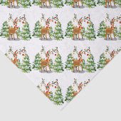 雪の中のトナカイ 薄葉紙 (詳細)