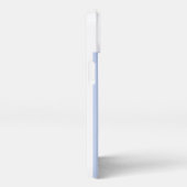 雪の中のノルウェーの林猫 iPhoneケース (右側面)