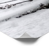 雪の中のハイトンパーク ポスター (角)