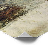 雪の中のハンターたちか密猟者 ポスター (角)