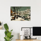 雪の中のハンターのポスターPieter Bruegel ポスター (ホームオフィス)
