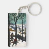 雪の中のハンターズザースノー キーホルダー (裏面)