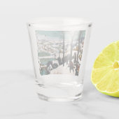 雪の中のハンターズザースノー ショットグラス (裏面)