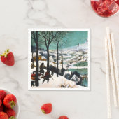 雪の中のハンターズザースノー スタンダードカクテルナプキン (インサイチュ)