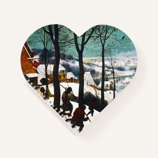 雪の中のハンターズザースノー ノートブック (正面)