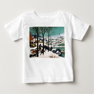 雪の中のハンターズザースノー ベビーTシャツ