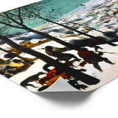 雪の中のハンターズザースノー ポスター (角)