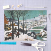 雪の中のハンターズザースノー 薄葉紙 (クラフト)